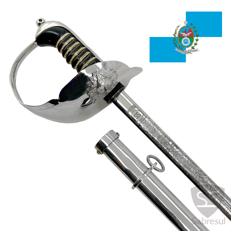 ESPADA DE OFICIAL BOMBEIRO MILITAR DO RIO DE JANEIRO