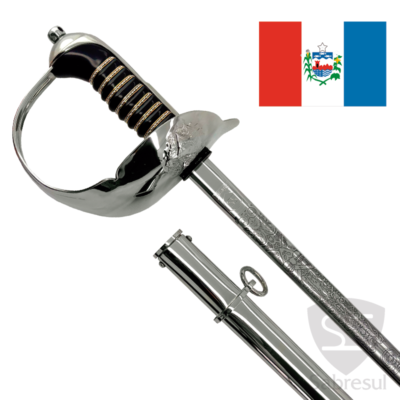 ESPADA DE OFICIAL DA POLICIA MILITAR DE ALAGOAS