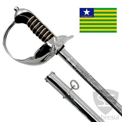 POLICIA MILITAR (OFICIAIS) - ESPADA DE OFICIAL DA POLICIA MILITAR DO PIAUI