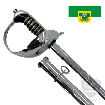 POLICIA MILITAR (OFICIAIS) - ESPADA DE OFICIAL DA POLICIA MILITAR DO RIO GRANDE DO NORTE
